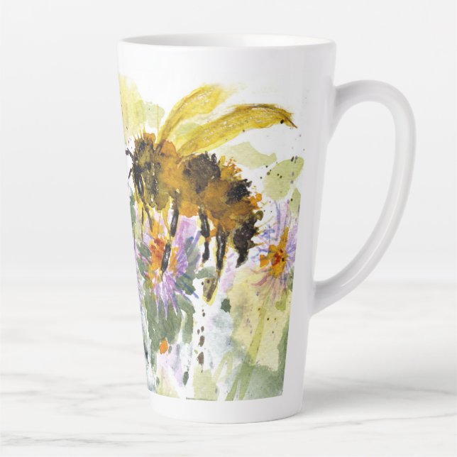 Bumble Bee Latte Mug (Right)