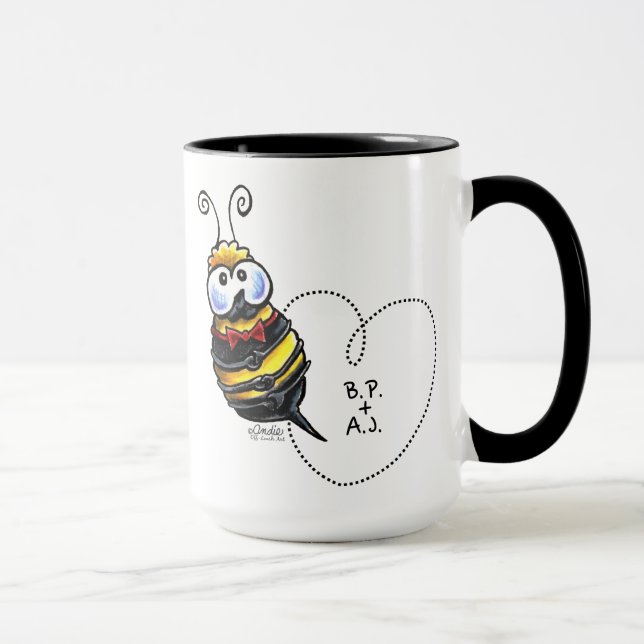 Bumble Bee Mine Personalized Mug (Right)