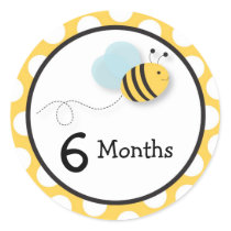 Bumble Bee Monthly Milestone Stickers