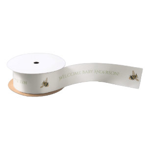 Bumble Bee Name Satin Ribbon
