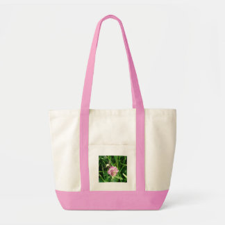 Bumble Bee on Red Clover Tote Bag