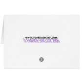 Bumble Bee on Thistle Cards (Back Horizontal)