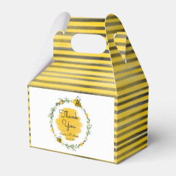 Bumble Bee Party Thank You Favor Boxes