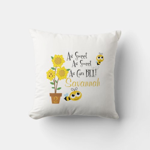 Bumble Bee Pillow