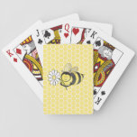 Bumble Bee Playing Cards at Zazzle