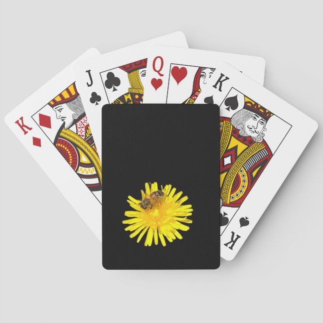 Bumble bee poker cards (Back)