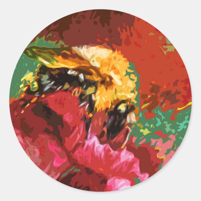 Bumble Bee Sticker (Front)