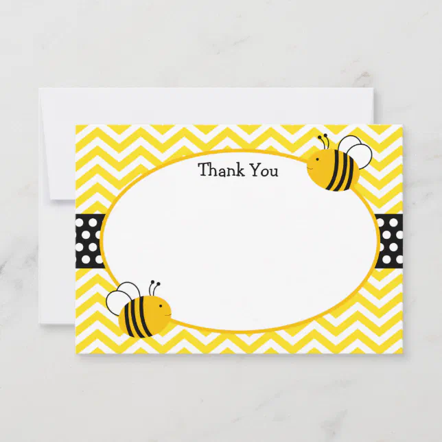 Bumble Bee Thank You Cards | Zazzle