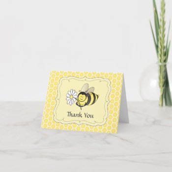 Bumble Bee Thank You Note by artladymanor at Zazzle