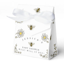 Bumble Bee Theme Baby Shower Favor Boxes