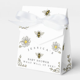 Bumble Bee Theme Baby Shower Favor Boxes