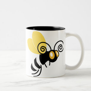 Bumble bee Two-Tone coffee mug