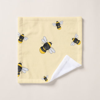 Bumble Bee Wash cloth