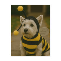Bumble Bee Westie Halloween