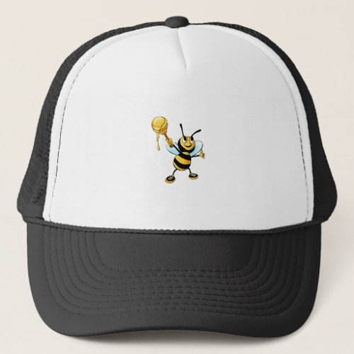 Bumble Bee with Honey Trucker Hat