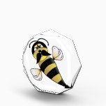 Bumble Bee with Mustache Award<br><div class="desc">Mustaches on everything these days and that includes this cute folk art bee.</div>