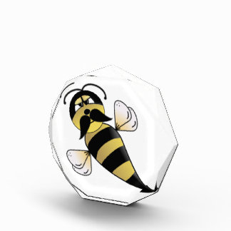 Bumble Bee with Mustache Award