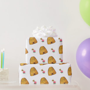 Bumble Bee Wrapping Paper