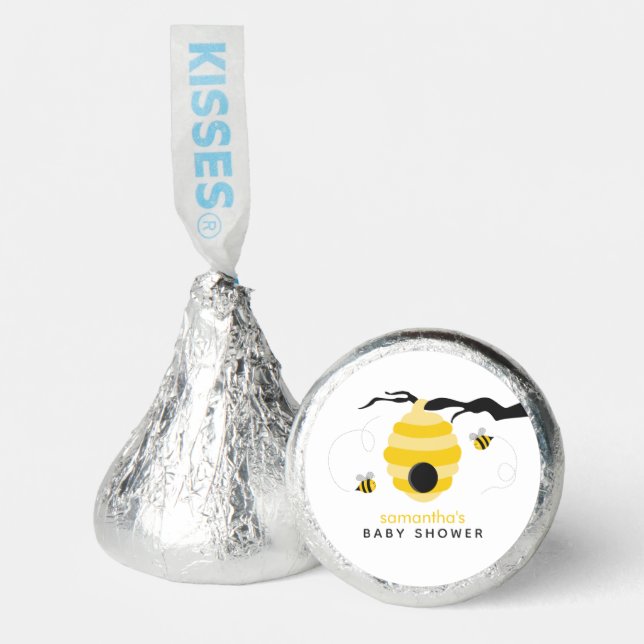 Bumble Bees Baby Shower Hershey®'s Kisses® (Front)