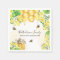 Bumble bees honey yellow florals family monogram