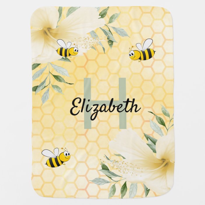bumble bee baby blanket