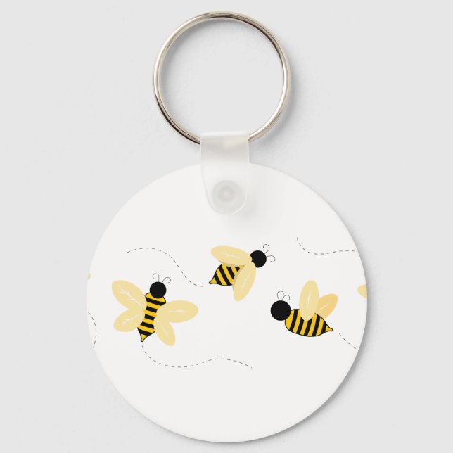 Bumble Bees Keychain (Front)