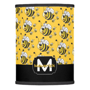 Bumble Bees Lamp Shade