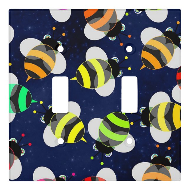 Bumble Bee's Light Switch Cover (Front)