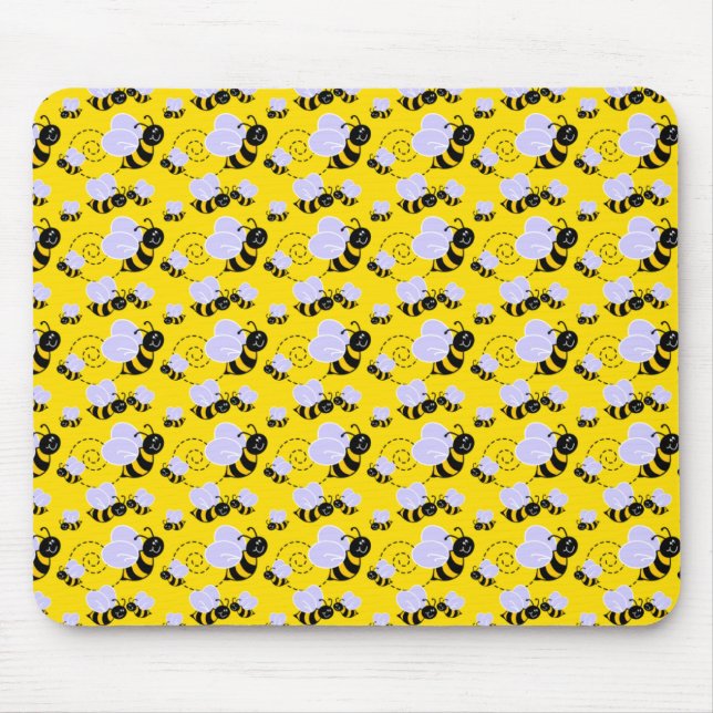 Bumble Bees Mouse Pad (Front)