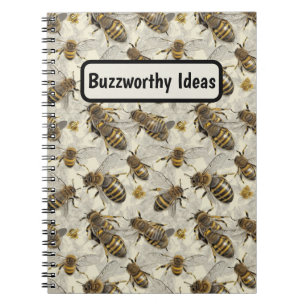 Bumble Bees Personalized Notebook