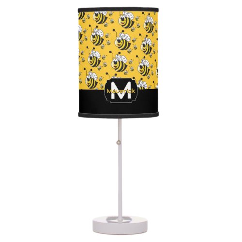 Bumble Bees Table Lamp