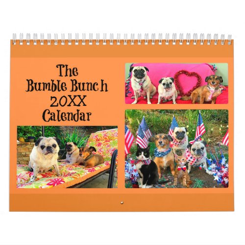 Bumble Bunch 2019 Calendar