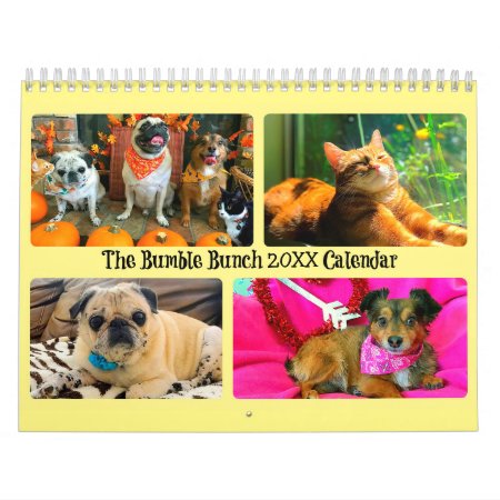 Bumble Bunch 2020 Calendar