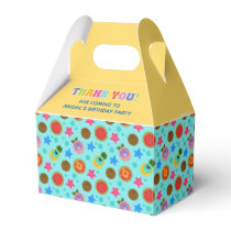 Bumble Nums Summer Birthday Thank You Favor Boxes