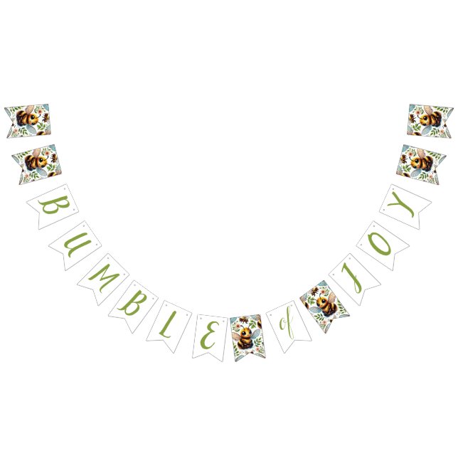 Bumble of Joy Bunting Flags (All)