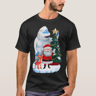 Bumble Rudolph And Santa T-Shirt