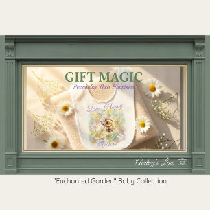 Bumblebee Baby Bib   Nature Shower Gift