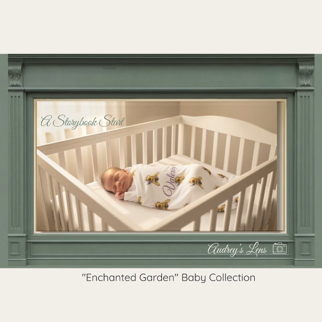 Bumblebee Baby Blanket | Whimsical Nature Nursery  (Creator Uploaded)