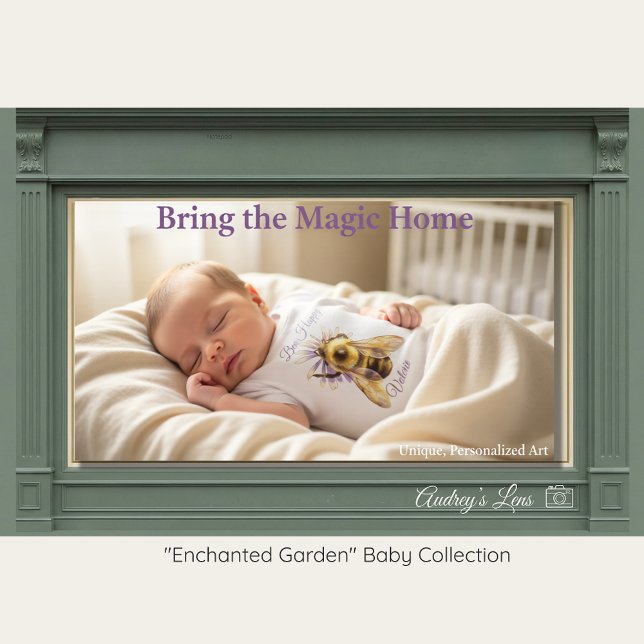 Bumblebee Baby T-Shirt | Whimsical Bee Happy (Creator Uploaded)