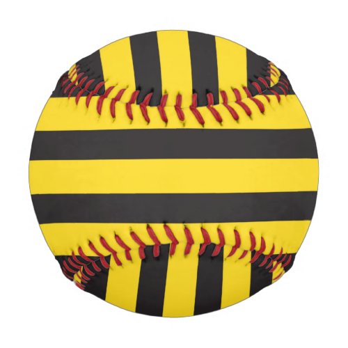 Bumblebee Black Yellow Horizontal Lines Bumble Bee Baseball