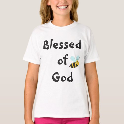 Bumblebee Blessed of God T_Shirt