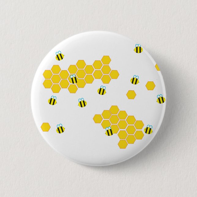 Bumblebee Buzz Button (Front)