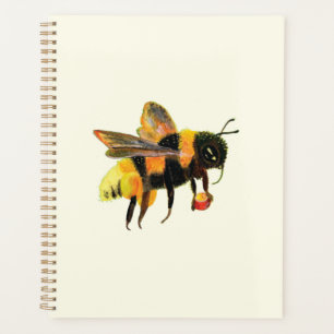 BumbleBee carrying pollen -  Bee lovers Planner