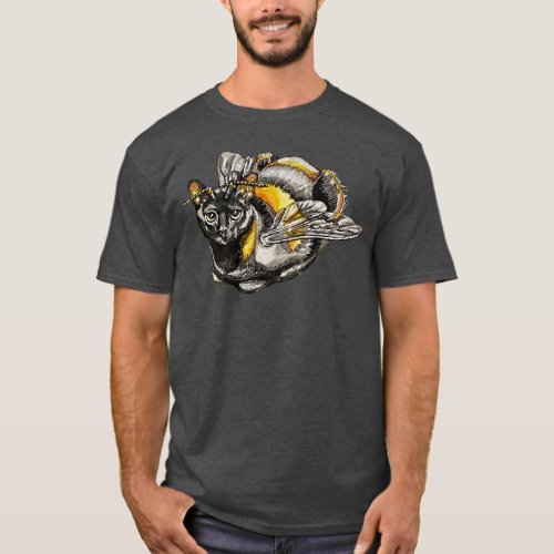 Bumblebee Cat T_Shirt