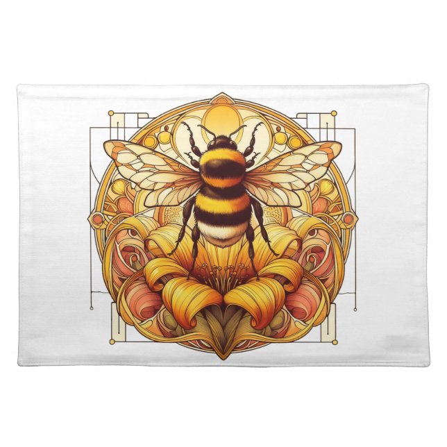Bumblebee Cloth Placemat (Front)