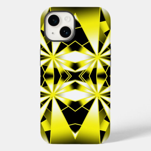Bumblebee Color Gradient Perspective Drawing Case_Mate iPhone 14 Case