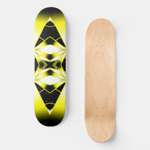 Bumblebee Color Gradient Perspective Drawing Skateboard