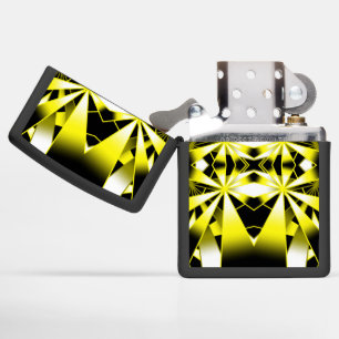 Bumblebee Color Gradient Perspective Drawing Zippo Lighter