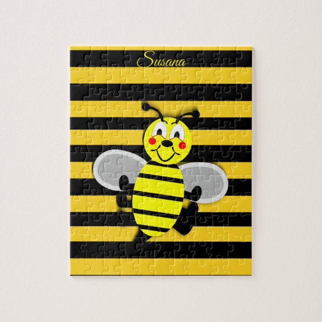 Bumblebee Decorative Jigsaw Puzzle (Vertical)