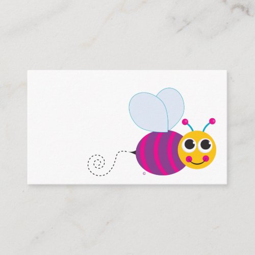 Bumblebee Enclosure Card Business Card Template